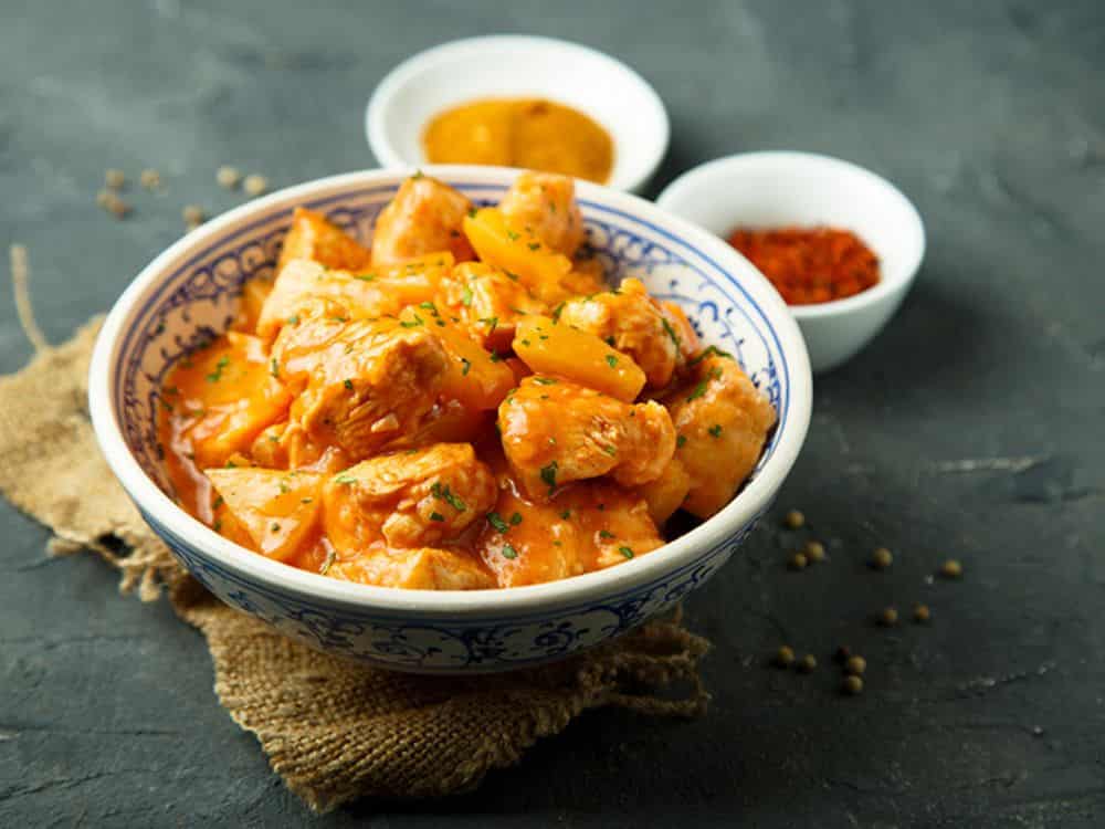 Recette de poulet au curry