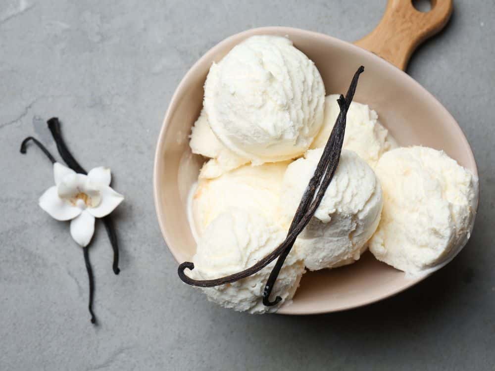 Recette de Crème glacée à la vanille