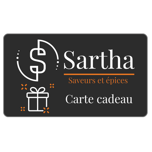 Carte Cadeau Sartha